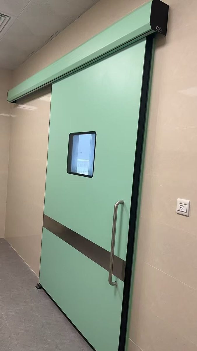 商丘自动门 医用门安装验收 实拍参考图